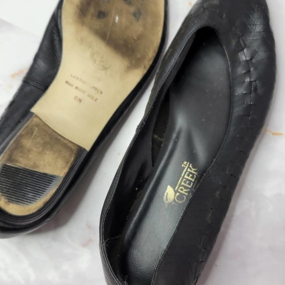 CABIN Creek Women’s Black Leather Flats size 6 - Picture 9 of 16